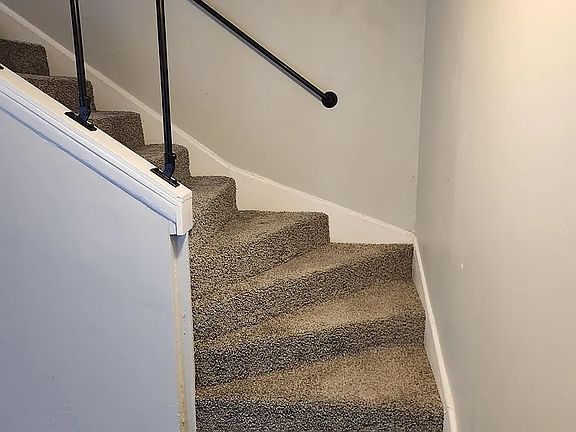 Stairs to bedrooms