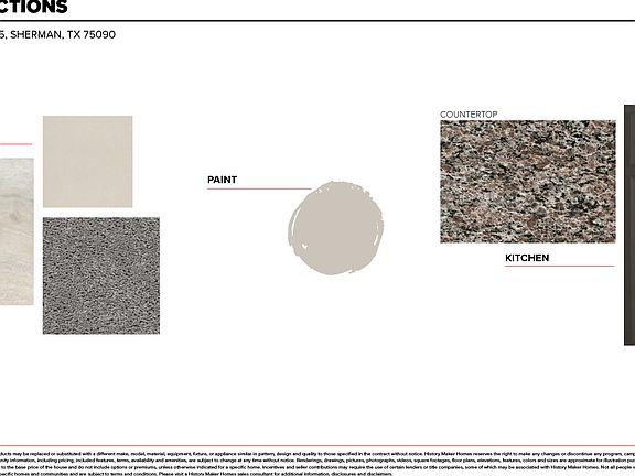 3705 Malibu Selection Sheet