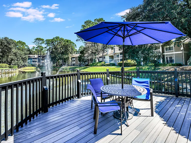 Lakeside Poolside Dining Area