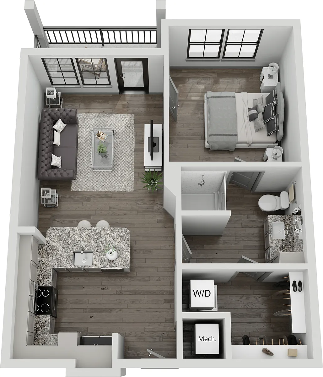 Floor plan A2P