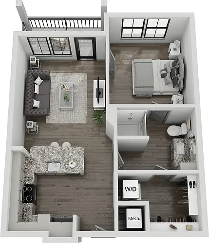 Floor plan A2P