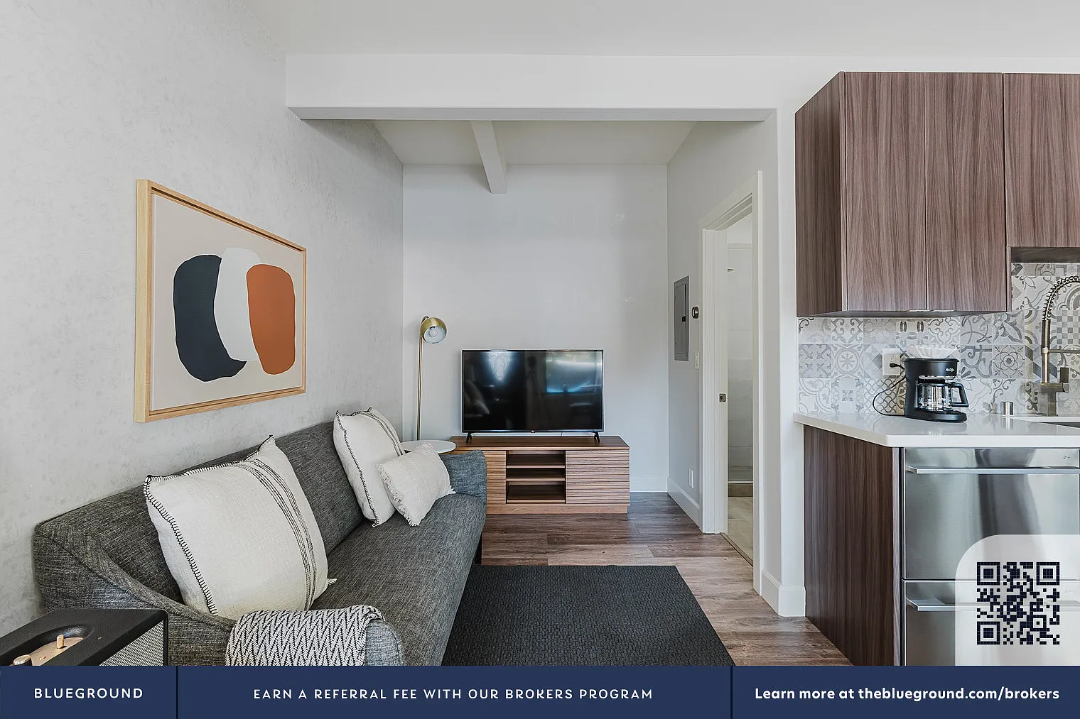 1 bed, 1.0 bath, 486 sqft, $3,700 — Photo 3