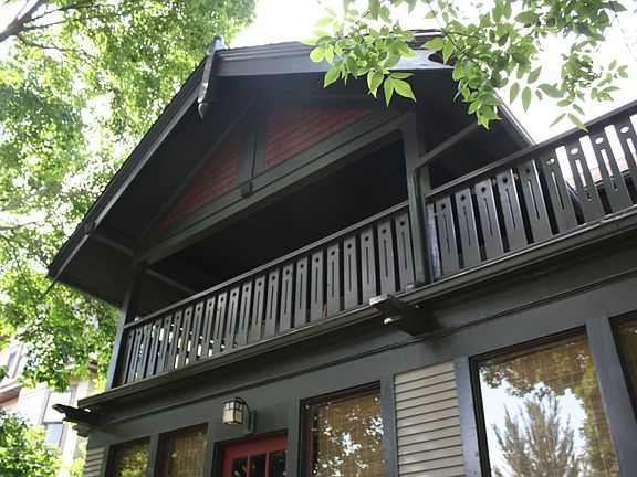 2nd-story covered porch