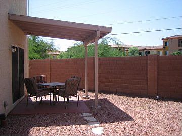 One of two patios