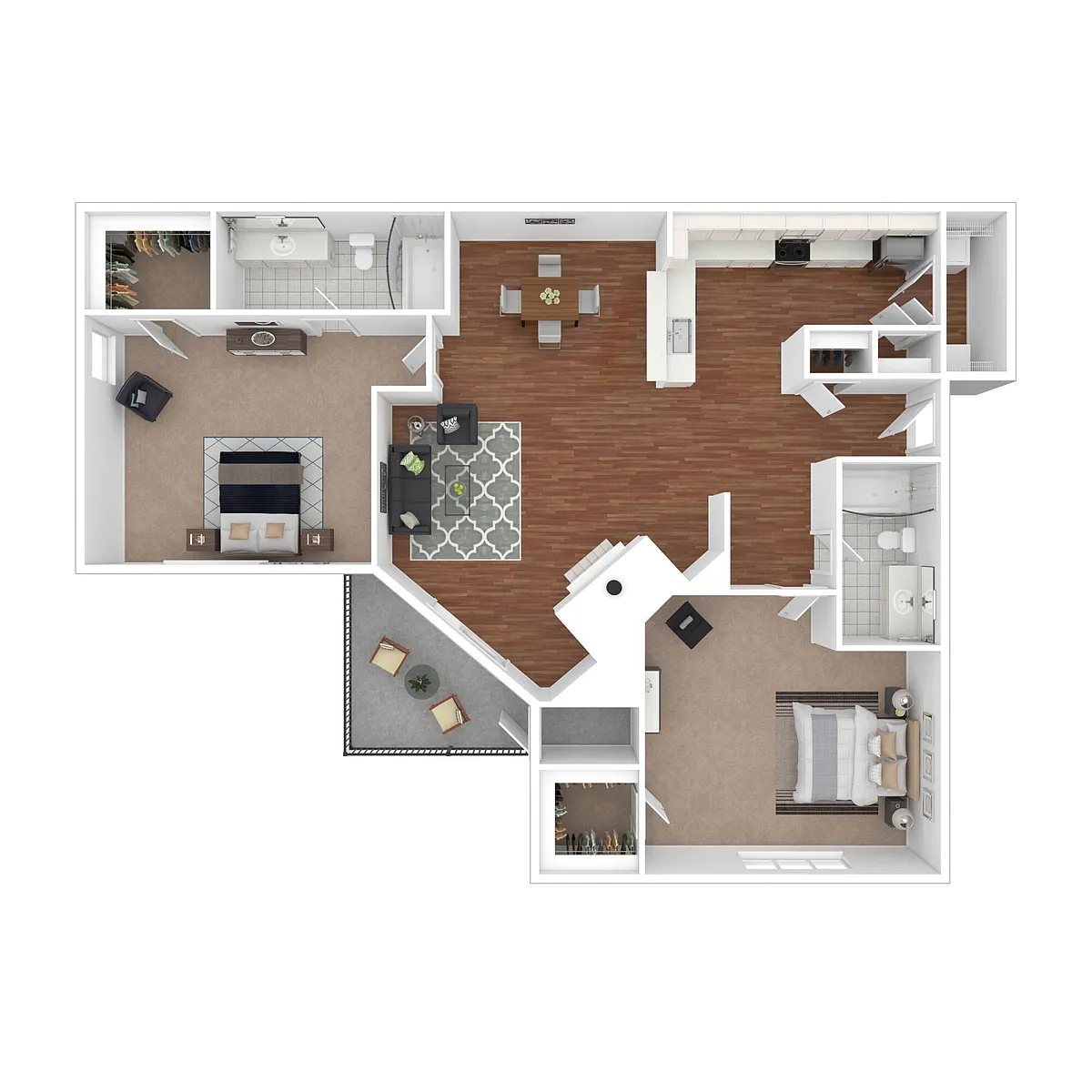 Floor plan B2