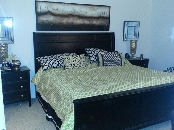 Master suite with walk in closet