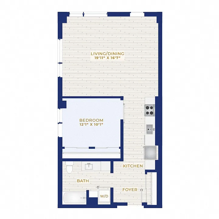 Floor plan A18