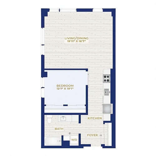Floor plan A18