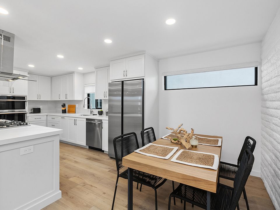 Generous dining area