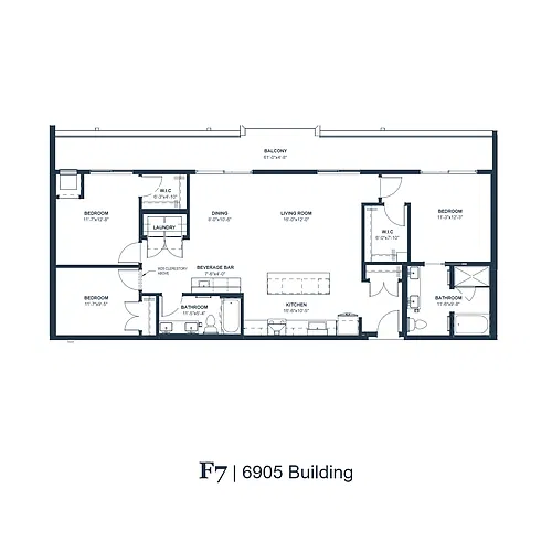 Floor plan F7