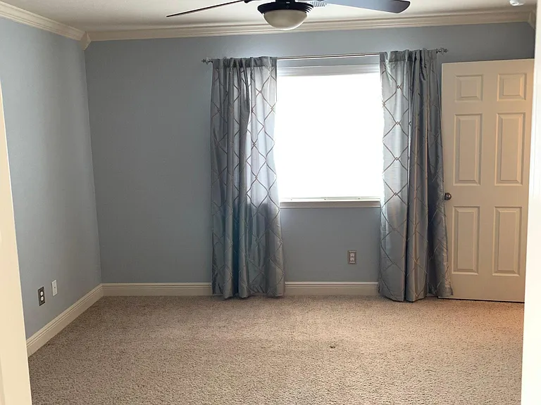 View from master bath into master suite