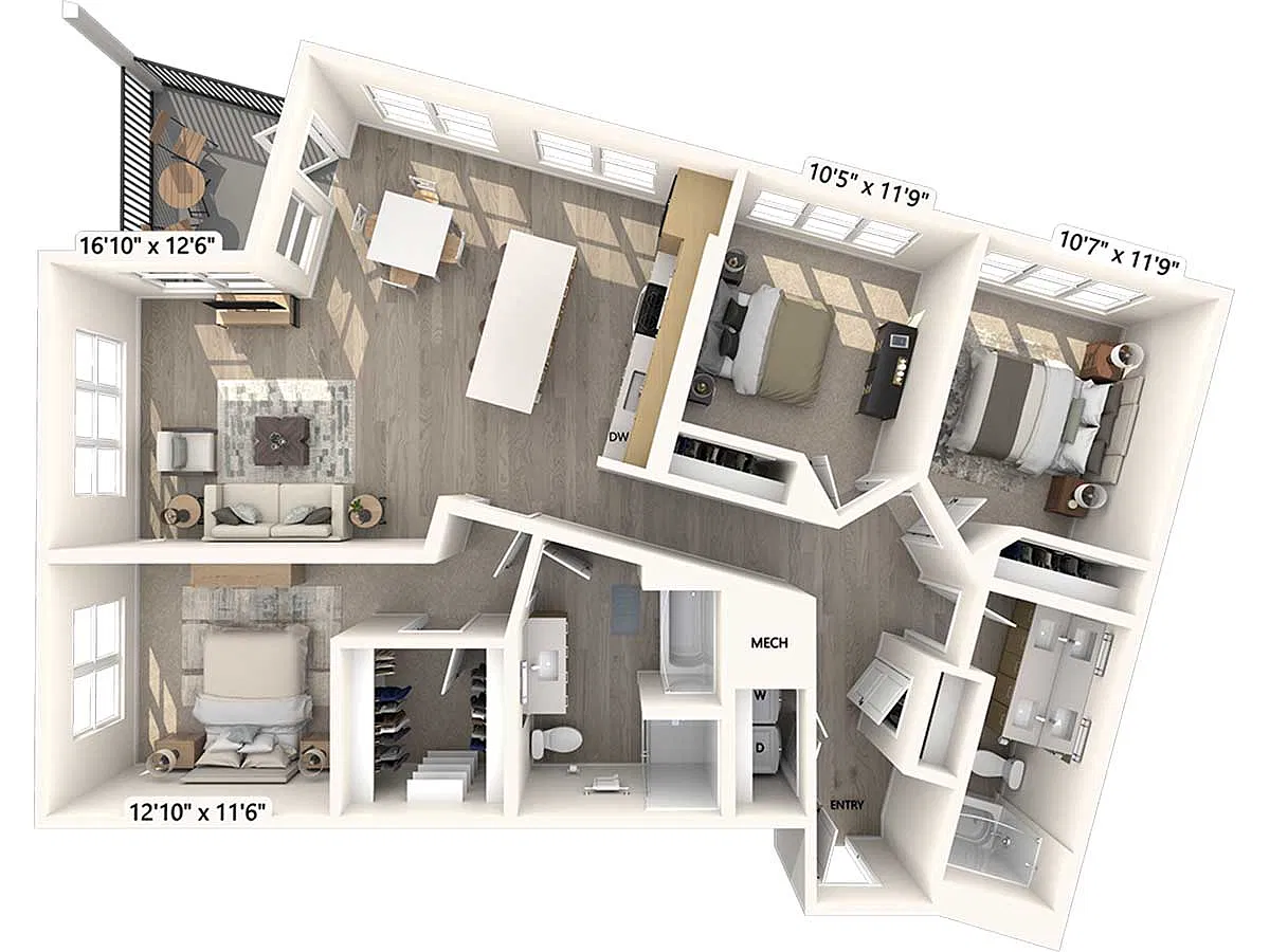 Floor plan C2