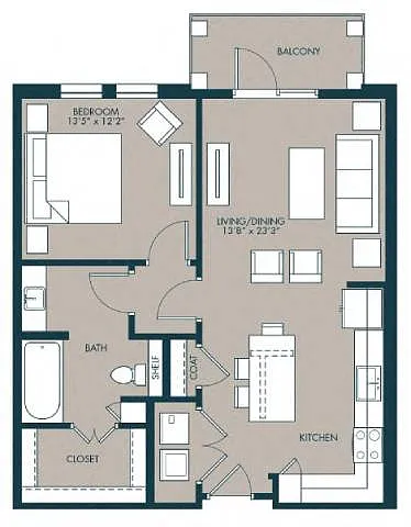 Floor plan The Henley
