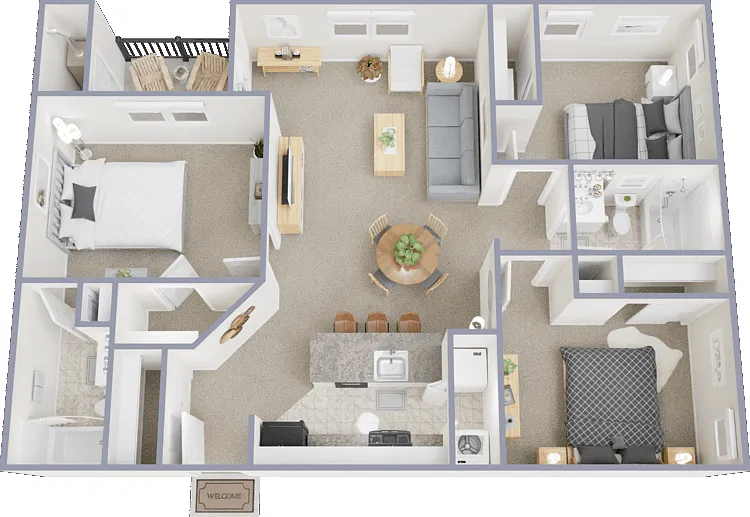 Fitzgerald II Floorplan Diagram