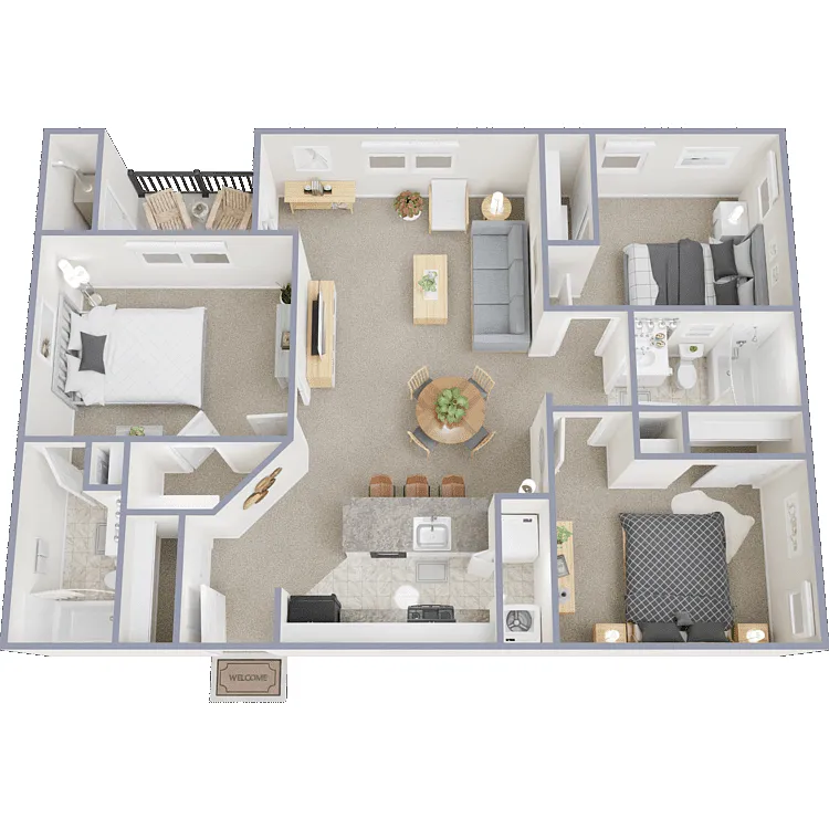 Floor plan Fitzgerald II