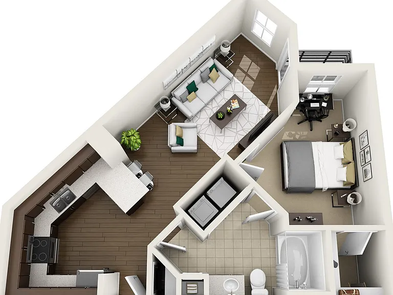 1A8 - Phase 1 Classic floor plan The Boulevard (SC)