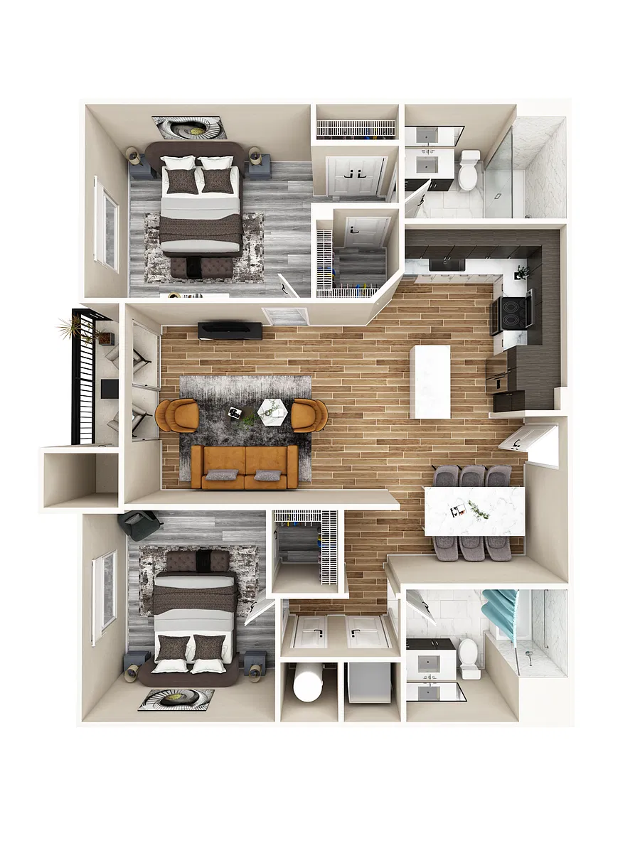 Floor plan B4