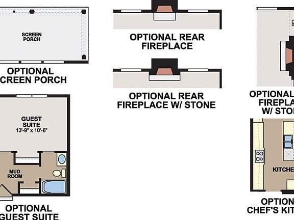 Ferris First Floor Options