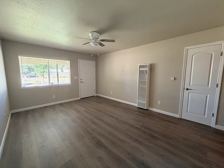Living room looking to front door.