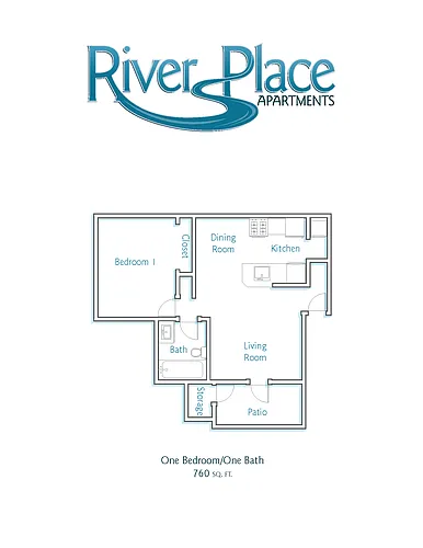 Floor plan 1bd 1ba