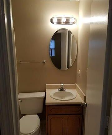 First floor half bath