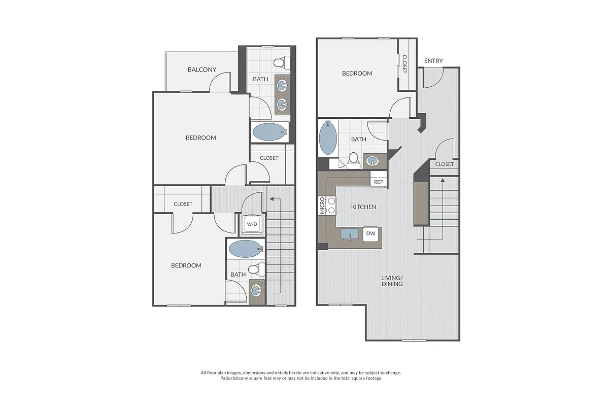 Floor plan Plan 3B Townhome