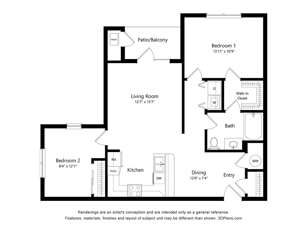 Floor plan The Grove
