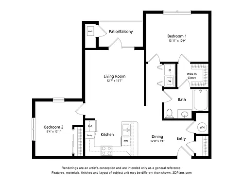 Floor plan The Grove