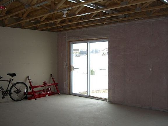 walkout lower level partially finished