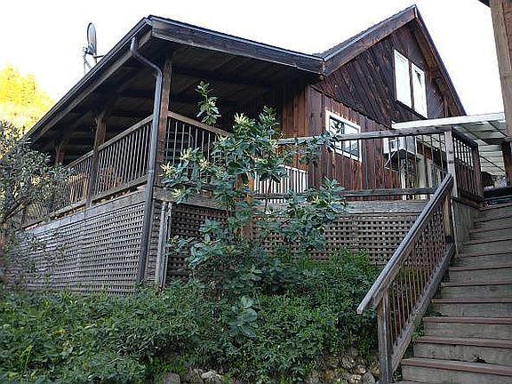 Main house from garage