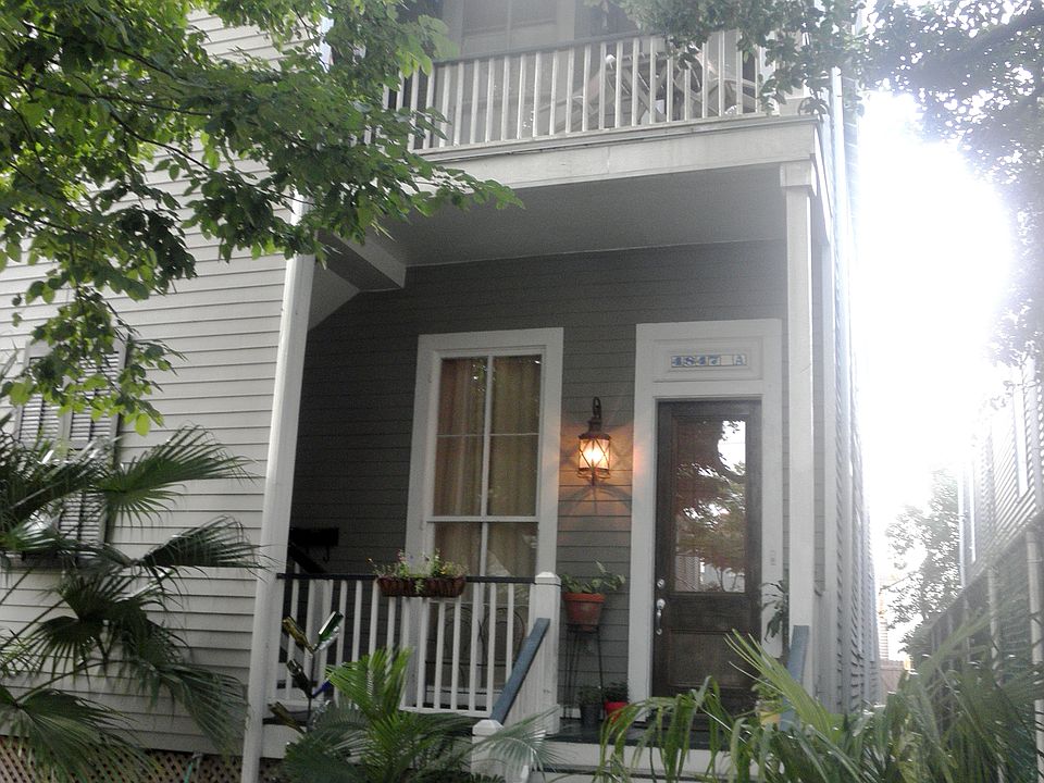 View from sidewalk