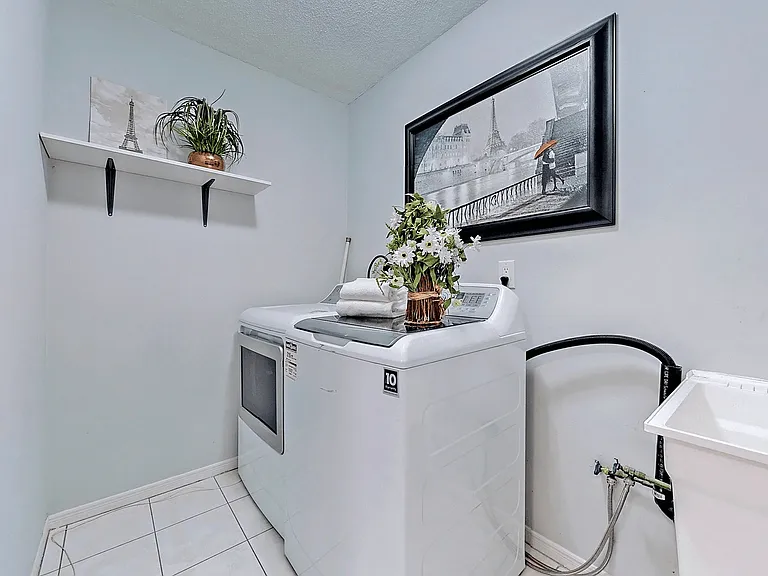 Shared Washer and Dryer