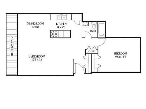 Floor plan Vista