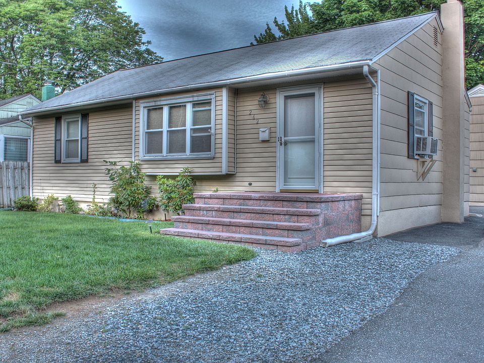 House before new paving