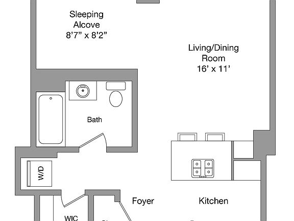 2nd image of 500 W 30th St APT 4V