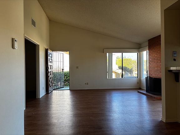front door view from dining area