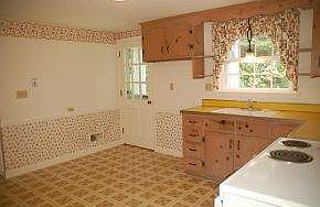 kitchen with access to yard