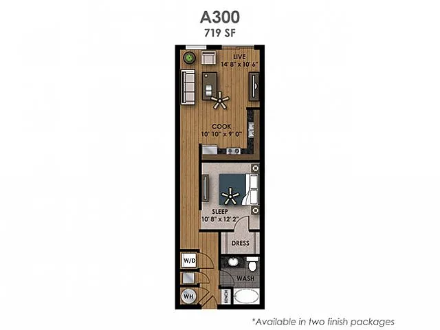 Floor plan A300