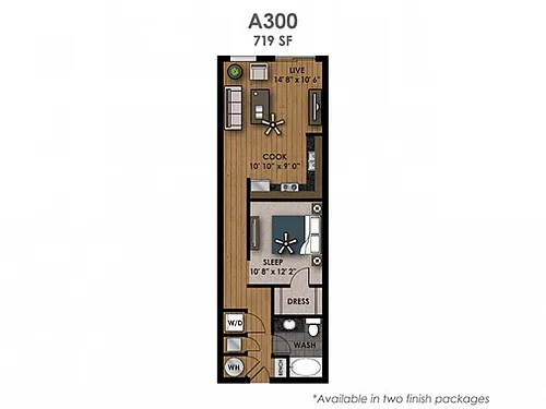 Floor plan A300