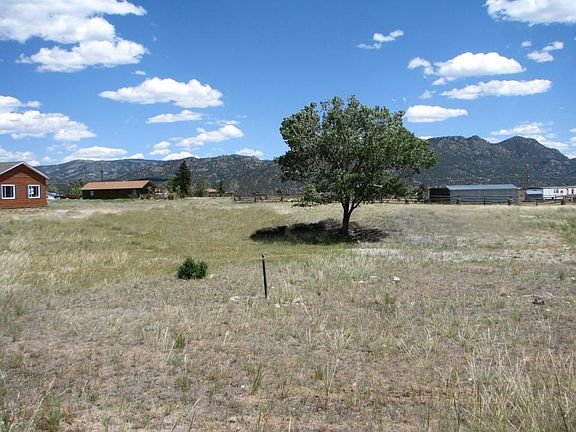 View of lot from road