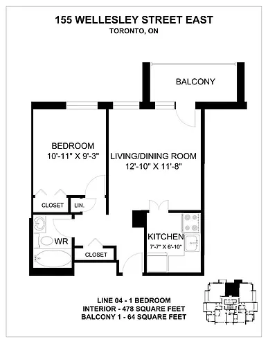 Floor plan 1404