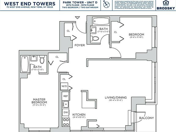 2nd image of 75 W End Ave APT P35d