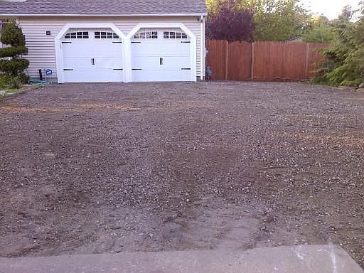 New Driveway Extended & Paved in 2010