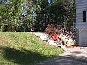 Granite Steps to Main Entry