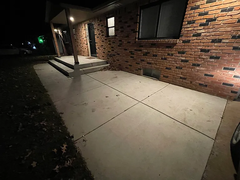 Front Patio - New Concrete and Windows Fall 2025