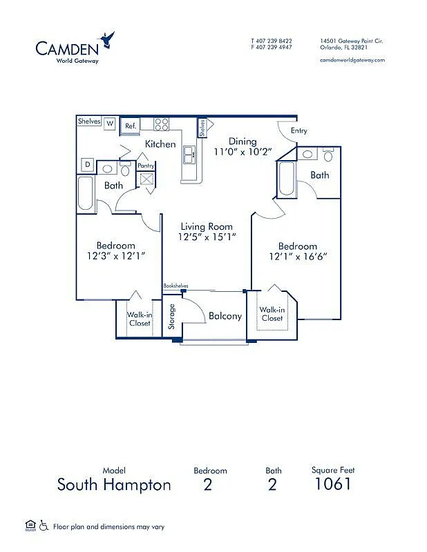 Floor plan South Hampton