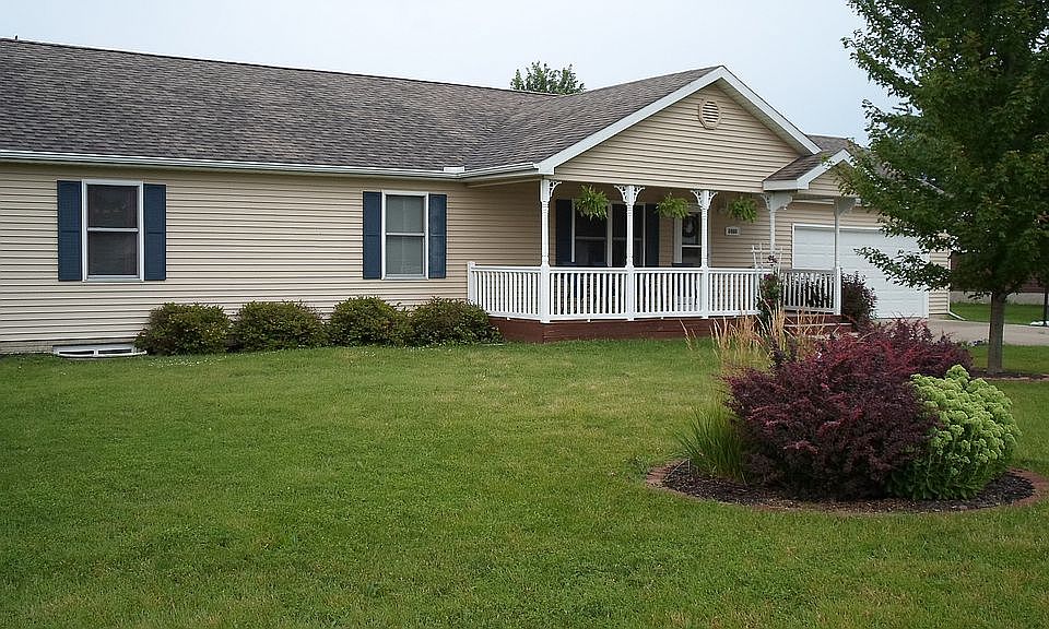 Inviting front porch