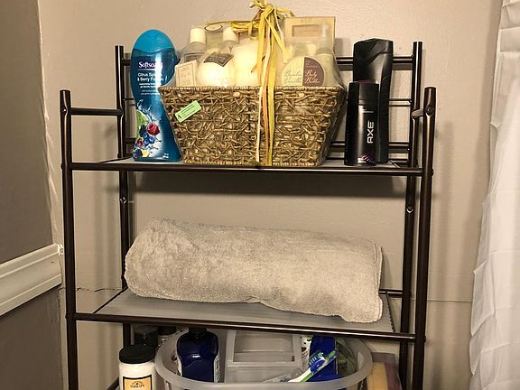 Fully stocked bath essentials