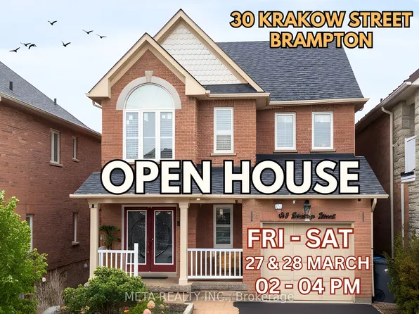 30 Krakow St, Brampton, ON L6Y 0K7