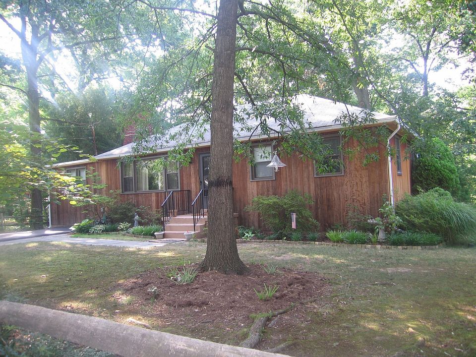 Front View of Redwood